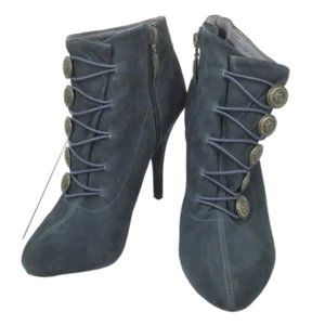 Guess Dusty Blue Booties 7.5